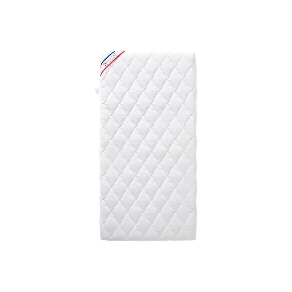 Matelas Bébé Climatisé - 70x140x10 cm - Reversible - Déhoussable -