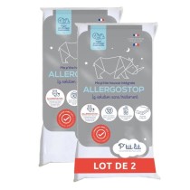 Lot de 2 Proteges Matelas Bébé Allergostop - 60x120 cm - Contre les