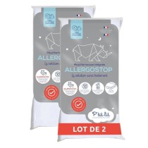 Lot de 2 Proteges Matelas Bébé Allergostop - 70x140 cm - Contre les