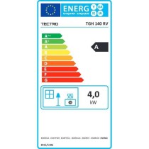 TECTRO TGH140RV Poele a gaz 4200 watts - pieces jusqu'a 50 m² - 3 deg