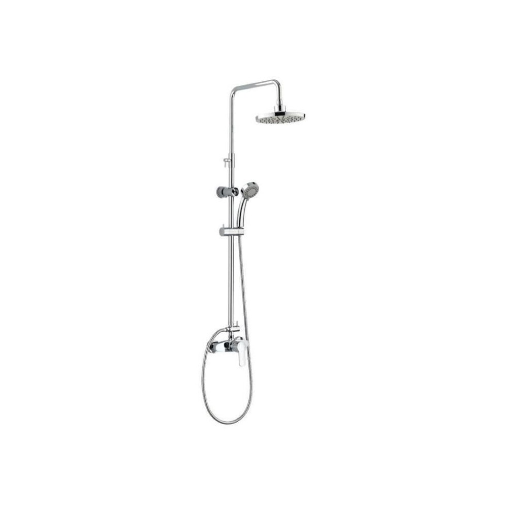 ROUSSEAU Colonne de douche avec robinet mitigeur mécanique Shenti chrome