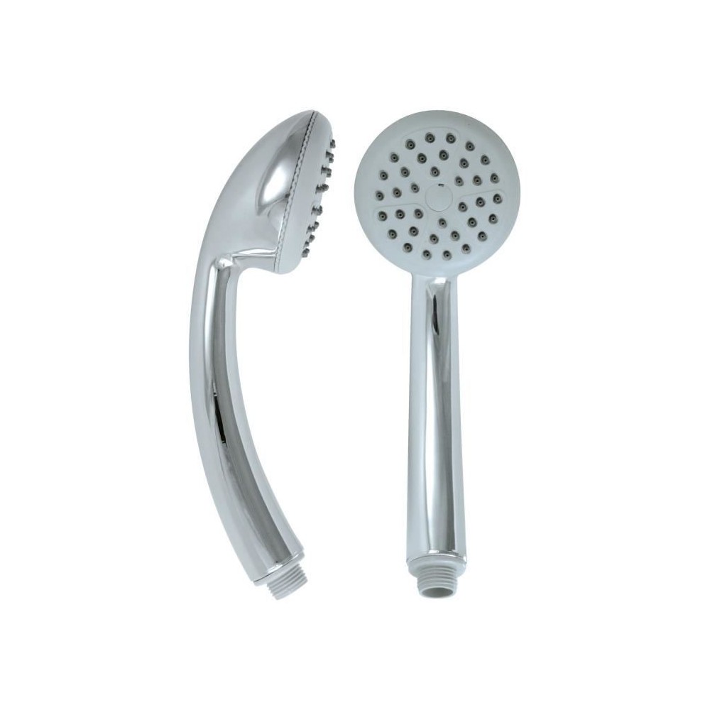 Douchette 1 jet Tamari Chrome - ROUSSEAU - ABS - Anti-calcaire - Economie d'eau - Garantie 5 ans