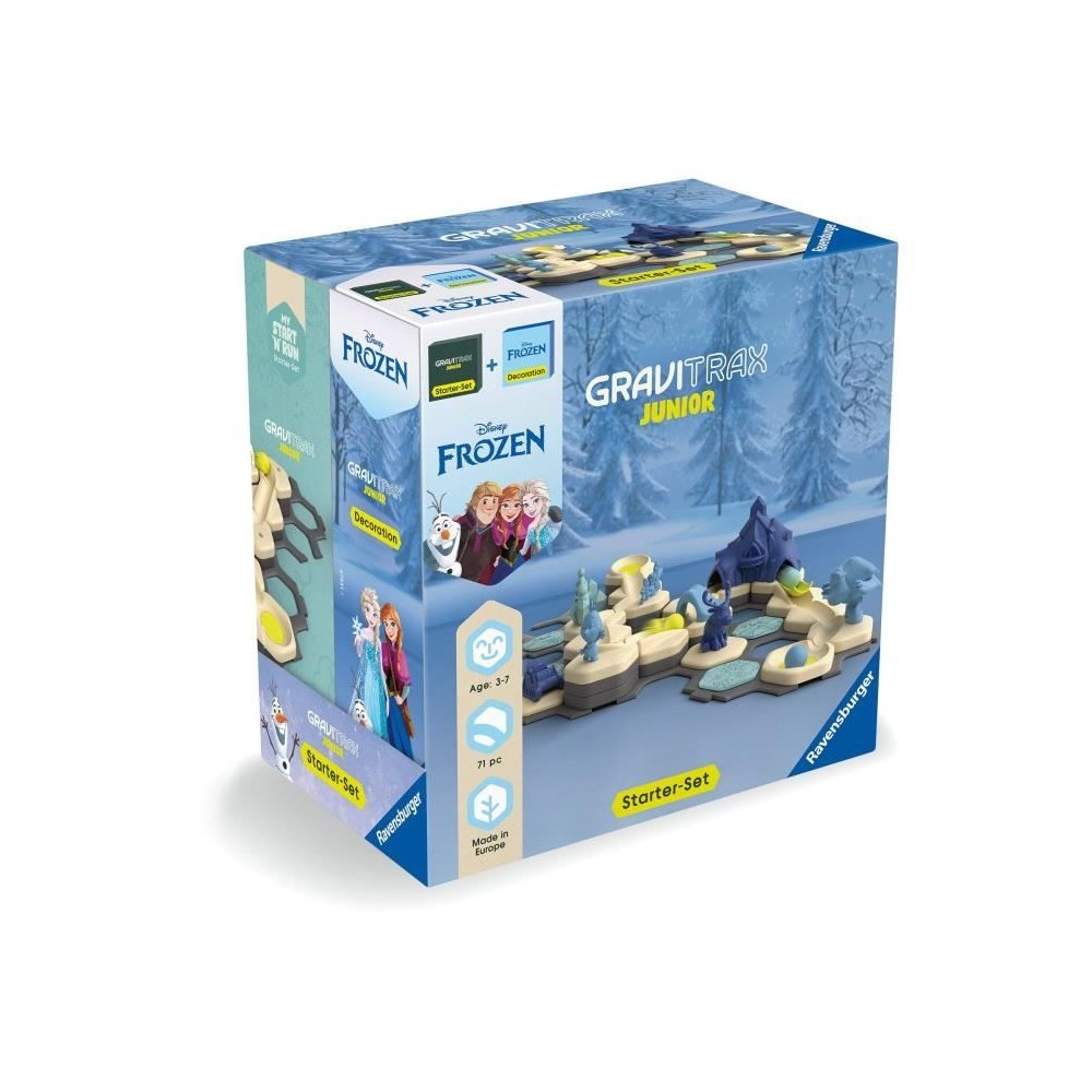 Gravitrax Junior Starter Set La Reine des Neiges, Circuits de billes,