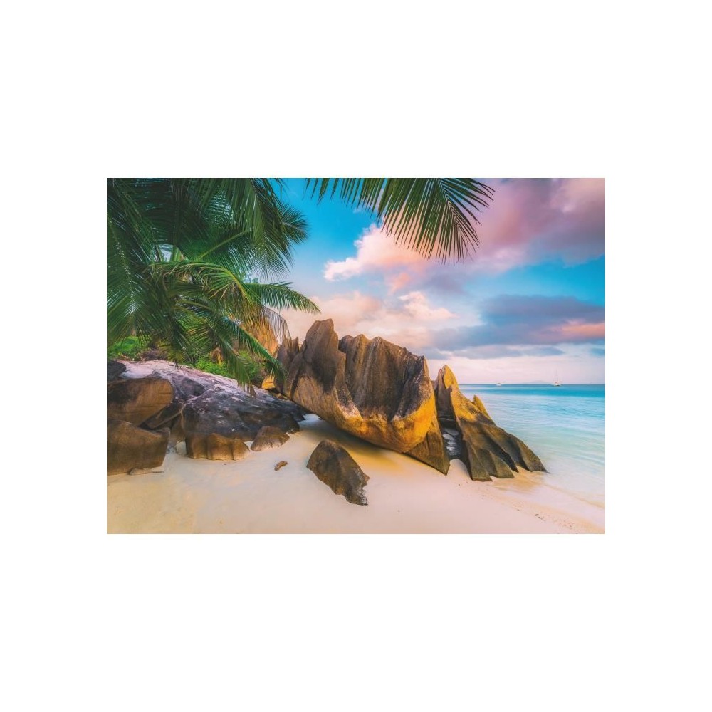 Puzzle 1000 pieces Les Seychelles (Highlights), Adultes et enfants, De