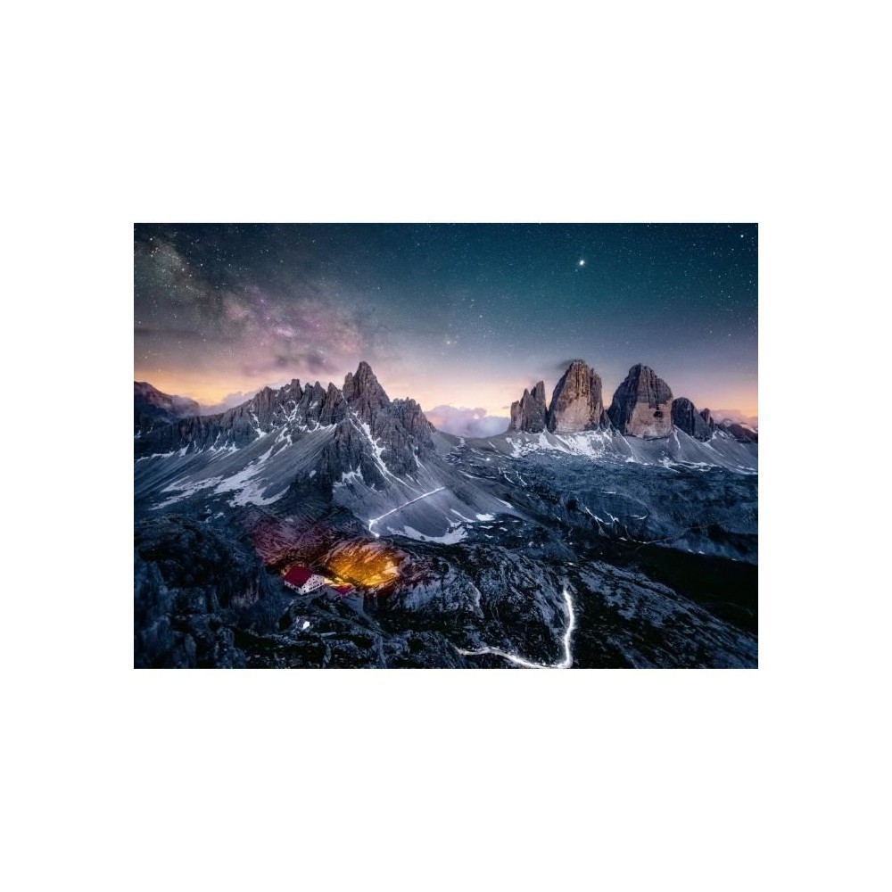 Puzzle 1000p Les Tre Cime di lavaredo, Dolomites (Highlights), des 14