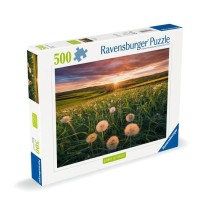 Puzzle 500 pieces Pissenlits au crépuscule, Des 12 ans, Puzzle de qua