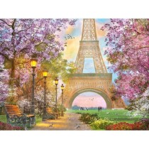 Puzzle 1500 pieces Amour a Paris, Adultes & enfants des 14 ans, Puzzle