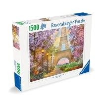 Puzzle 1500 pieces Amour a Paris, Adultes & enfants des 14 ans, Puzzle