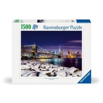 Puzzle 1500 pieces New York en hiver, Adultes & enfants des 14 ans, Pu