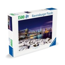 Puzzle 1500 pieces New York en hiver, Adultes & enfants des 14 ans, Pu