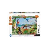 Nathan-Puzzle 1500 pieces-Jungle animée/Alain Thomas-Adultes et enfan