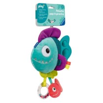 Ravensburger play+, Peluche pop-it - Piranha bleu, 6-36 mois, Premier