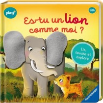 Ravensburger play+, Es-tu un lion comme moi ? , Livre, Premier âge, b