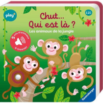 Ravensburger play+, Chut...qui est la ? Les animaux de la jungle, Livr