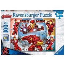 Puzzle 100 pieces XXL, Le puissant Iron Man / Marvel Avengers, 0001337