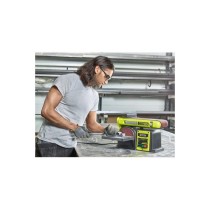 RYOBI - Ponceuse stationnaire a bande & disque 370 W - moteur induction + bande ponçage, disque ponçage, support & guide - RBD