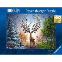 Puzzle 1000pieces, Cerf Fantastique, Adultes&enfants des 14ans, Puzzle