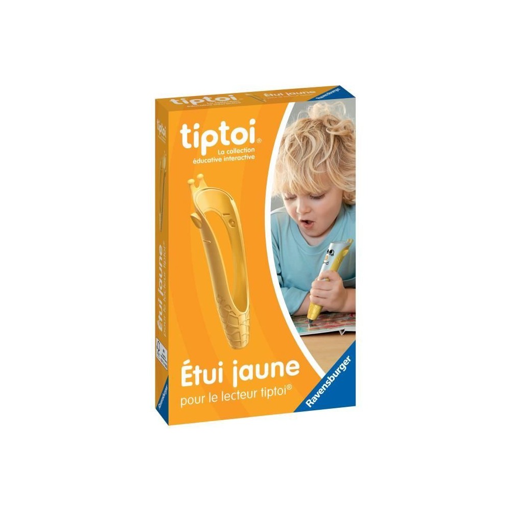 tiptoi Etui jaune, pour Lecteur tiptoi (non inclus) 00000184, Des 3 an