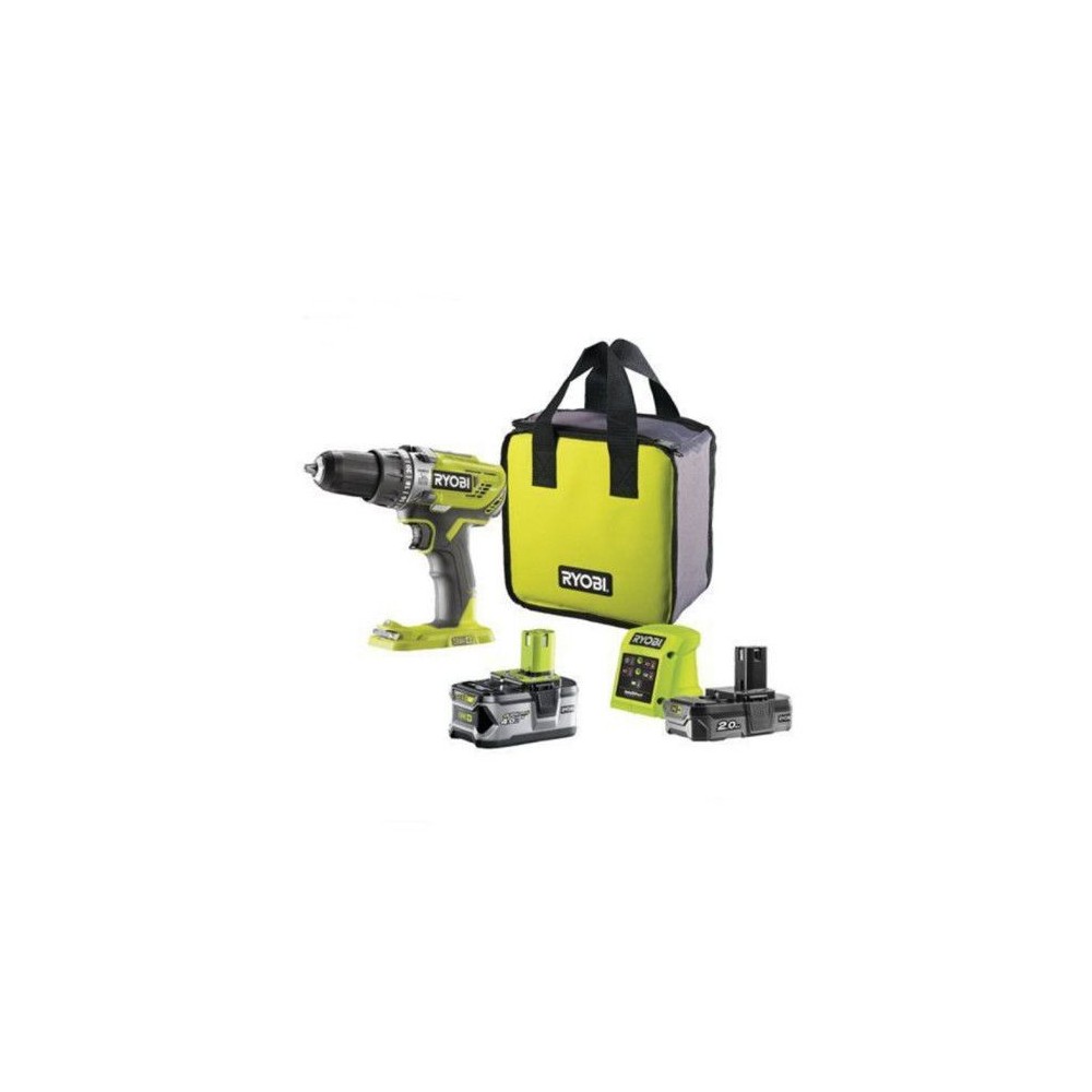 Perceuse-visseuse a percussion Ryobi ONE+ R18PD3-242S