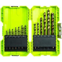 RYOBI - Coffret empilable 19 forets HSS métal 2 a 10 mm - RAK19HSS2