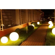 LUMISKY - Boule lumineuse filaire pour extérieur LED - blanc BOBBY -