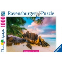 Puzzle 1000 pieces Les Seychelles - Ravensburger - Paysages - Adultes