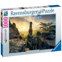 Puzzle 1000 pieces Monolithe, Montagnes de gres de l'Elbe - Adultes et