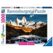 Puzzle Adulte 1000 p - Le Fitz Roy, Patagonie (Puzzle Highlights) - Ad