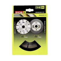 RYOBI - Kit 6 disques meuleuse diam. 115 mm - 1 disque diamant et 5 disques a tronçonner - RAK6AGD115