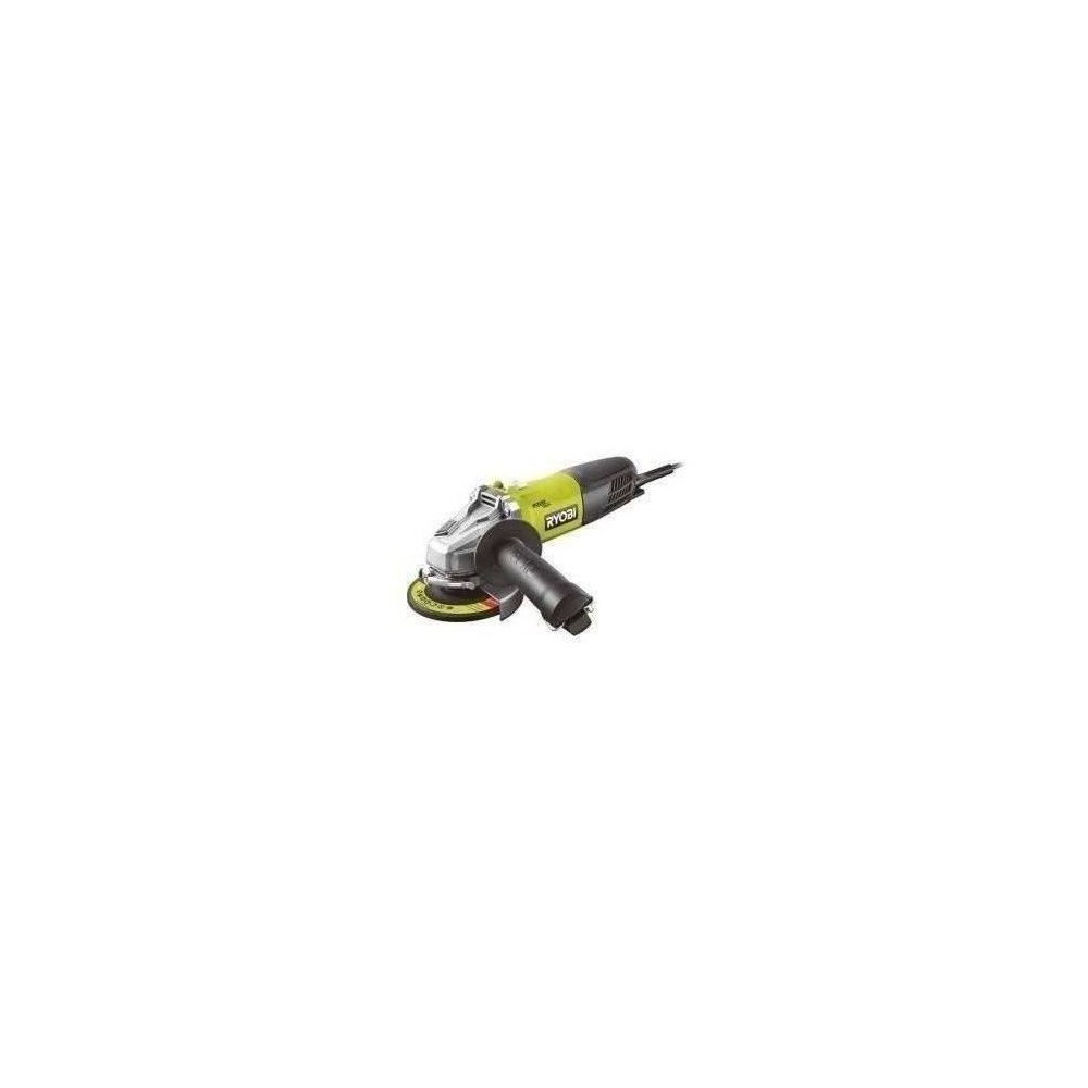 RYOBI - Meuleuse d'angle 800 W 125 mm - Sac de transport avec 2 disques diamant diam. 125 mm et 1 clé de service - RAG800-125SD