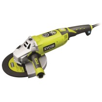 RYOBI - Meuleuse d'angle 2 000 W 230 mm - poignée 180° - coffret antichocs + coffret, disque diamant 230 mm & clé - EAG2000RS