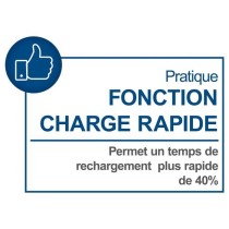 Chargeur de batterie - SCHEPPACH - 4,5 A - SBC4.5A - Charge les batteries Li-ion de la gamme Scheppach 20V IXES