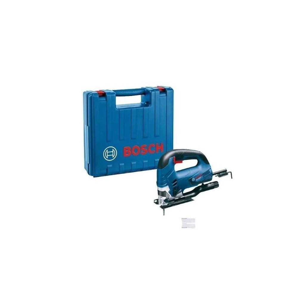 Scie sauteuse Bosch Professional GST 90 BE + 2 lames + Coffret - 06015