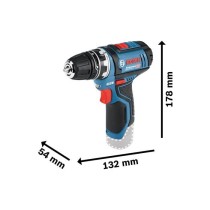 Perceuse-visseuse Bosch Professional GSR 12V-15 + outillage a main + 2