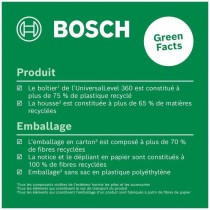 Laser lignes UniversalLevel 360 de Bosch (laser lignes vertical et ho