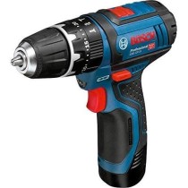 Perceuse-visseuse a percussion Bosch Professional GSB 12V-15 + 10 acce