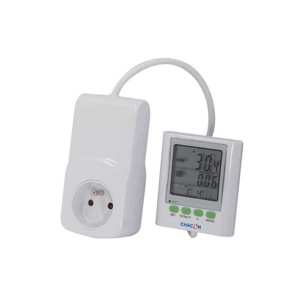 CHACON Compteur de consommation avec écran déporté EcoWatt 650