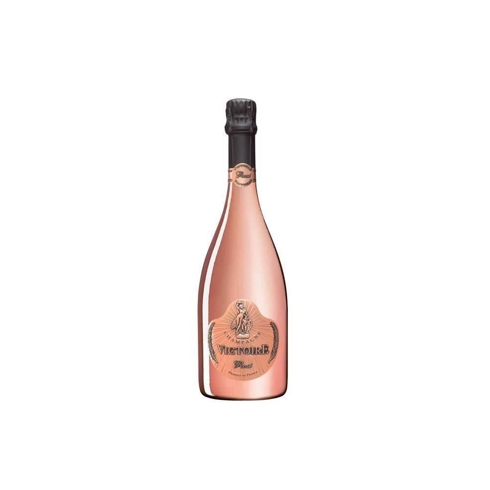 Champagne Victoire Rosé Edition Limitée Laquée - 75 cl