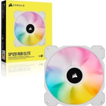 CORSAIR Ventilateur SP Series - White SP120 RGB ELITE - 120mm RGB LED