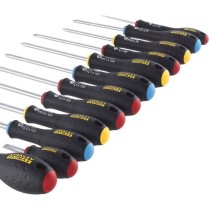 Jeu de 12 Tournevis - STANLEY FATMAX - FMHT65426-0 - Electricien + Mecanicien + Phillips + Pozidriv