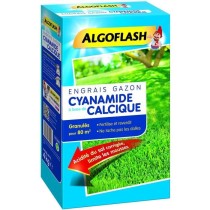 ALGOFLASH Engrais Gazon Cyanamide - 4kg