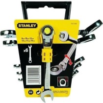 Clé mixte a cliquet STANLEY - 4-91-444 - 6 pieces de 8 a 19 mm