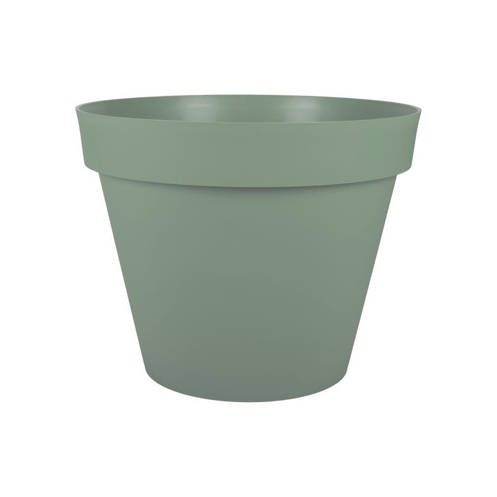 EDA PLASTIQUE - Pot de fleur rond Toscane - Ø 60 x H47 cm - 76 L - Ve