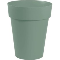 Pot de fleurs vase - EDA PLASTIQUE - Toscane mi-haut - Vert laurier -