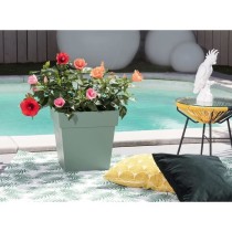 Pot de fleur carré Toscane - EDA PLASTIQUE - 32 x 32 x H 32 cm - 22 L