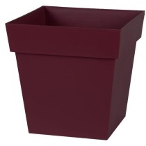 EDA Pot de Fleur Carré TOSCANE 32 cm - Volume 22 L - 32 x 32 x 32 cm