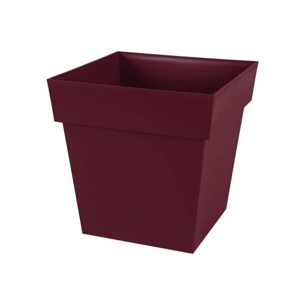 EDA Pot de Fleur Carré TOSCANE 39 cm - Volume 38 L - 39 x 39 x H.39 c