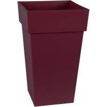 EDA Pot de Fleur Carré Haut TOSCANE - Volume 62 L - 39 x 39 x H.65 cm