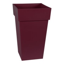 EDA Pot de Fleur Carré Haut TOSCANE - Volume 62 L - 39 x 39 x H.65 cm