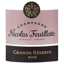 Champagne Nicolas Feuillatte La Grande Réserve Rosé - 75 cl